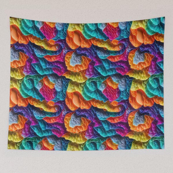 Item preview, Abstract background quilling pettern designed and sold by StickerificArt.