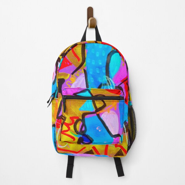 Item preview, 571. Vibrant Abstract Paradise Colorful Artwork Sucre Sucre designed and sold by Veera Zukova.