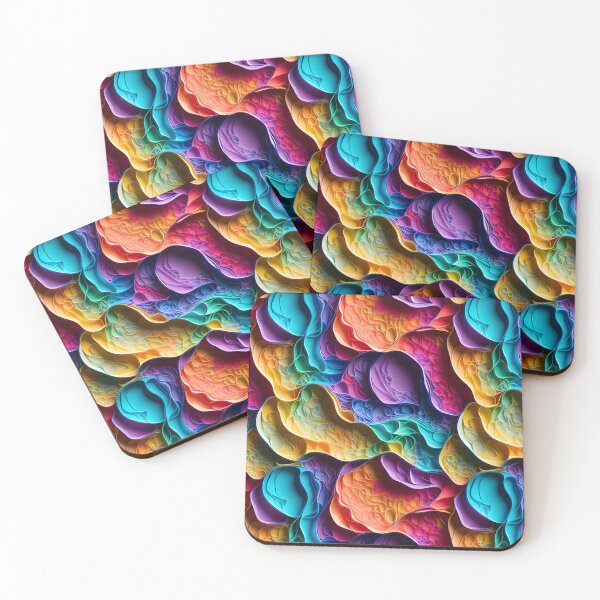 Item preview, Abstract background quilling pettern designed and sold by StickerificArt.