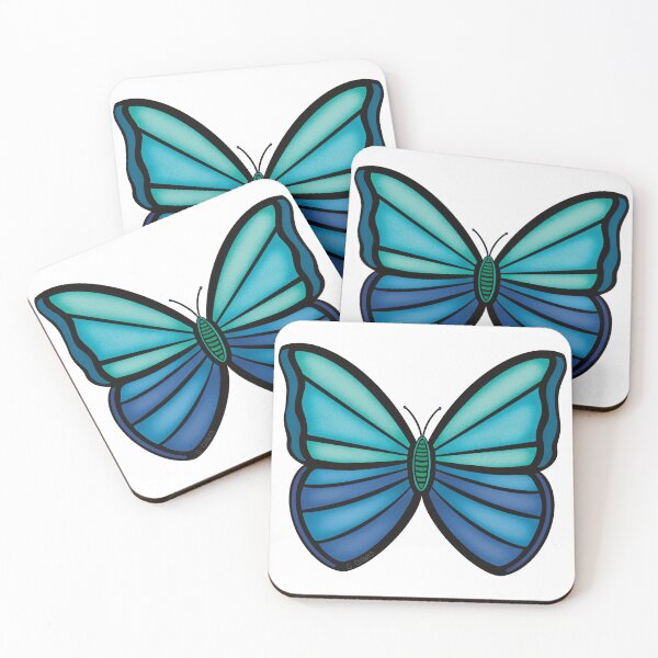 Item preview, Stained Glass Adonis Butterfly designed and sold by MadeByGeeClowes.