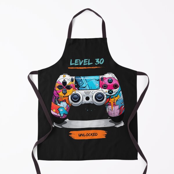 Item preview, Level 30 Unlocked Graffiti Paint Art Video Game Controller designed and sold by T1337.