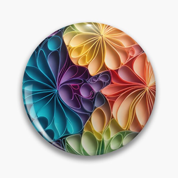 Item preview, Abstract background quilling pettern designed and sold by StickerificArt.