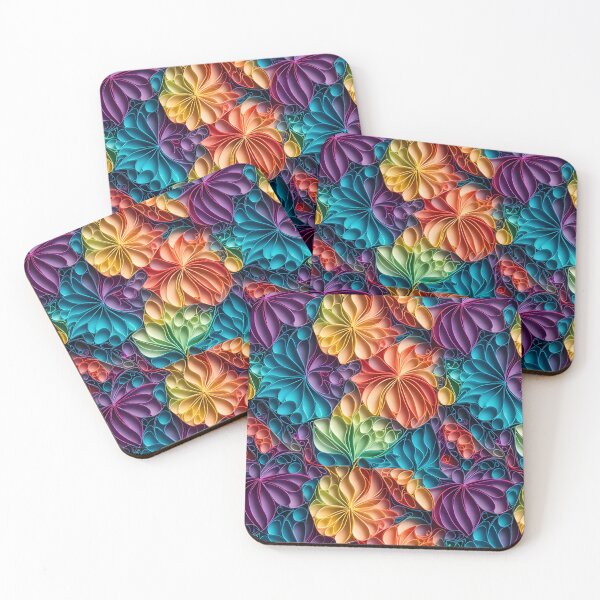 Item preview, Abstract background quilling pettern designed and sold by StickerificArt.