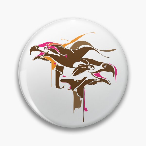 Item preview, Eagle's Head Portraits Illustration designed and sold by Checkmate55.