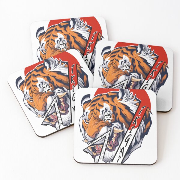 Item preview, Fusion art Tiger Ikigai designed and sold by Dipaula-arte.