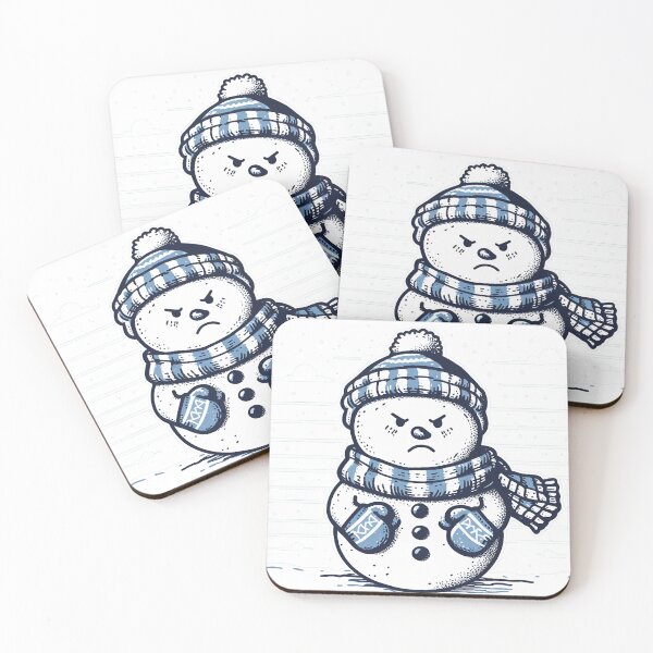Item preview, Angry Snowman version 2 designed and sold by HcnDesigner.