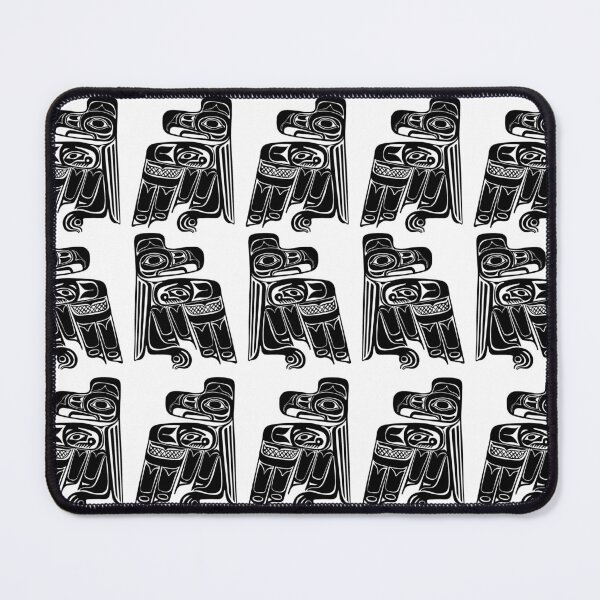 Item preview, THUNDERBIRD HAIDA PATTERN. BLACK ON WHITE. designed and sold by 5hertz.