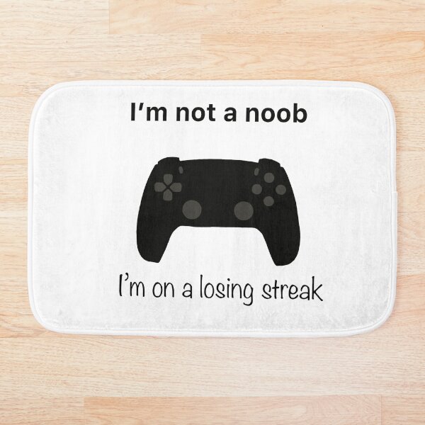 Aperçu de l'œuvre Je ne suis pas un noob ; Je suis sur une séquence de défaites créée et vendue par GameMod.