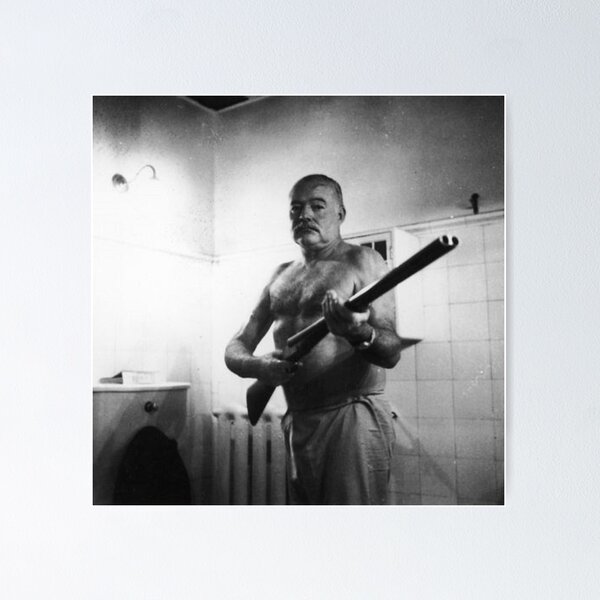 Item preview, Ernest Hemingway designed and sold by romeobravado.