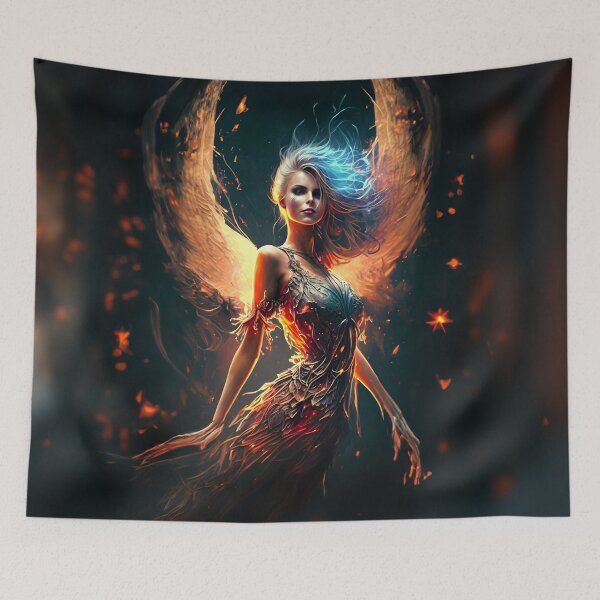 Item preview, Phoenix of the night designed and sold by ManuelAndreas.