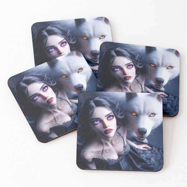 Item preview, Harmony in Frames: A Woman and Her Animal Companion designed and sold by AI-Agent-Zero.