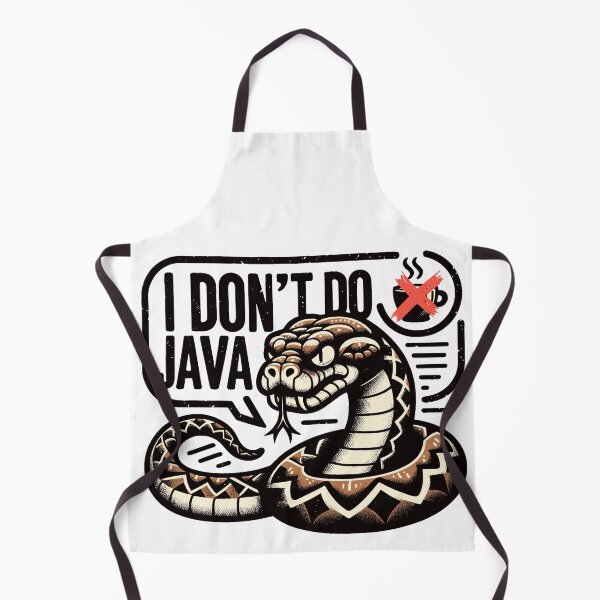 Item preview, Python I Dont Do Java designed and sold by ElLocoMus.