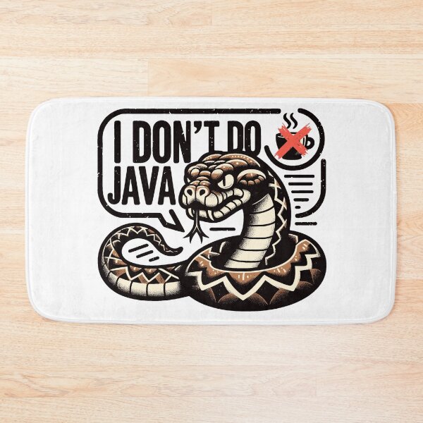 Item preview, Python I Dont Do Java designed and sold by ElLocoMus.