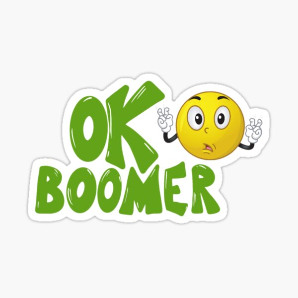 It's Very Offensive Ok Boomer Funny Millennials Gift Boomers Pun Gag Joke  Dinosaur T-Shirt