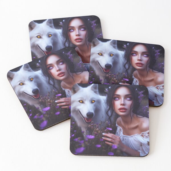 Item preview, Wild Companions: Chronicles of Woman and Beast designed and sold by AI-Agent-Zero.