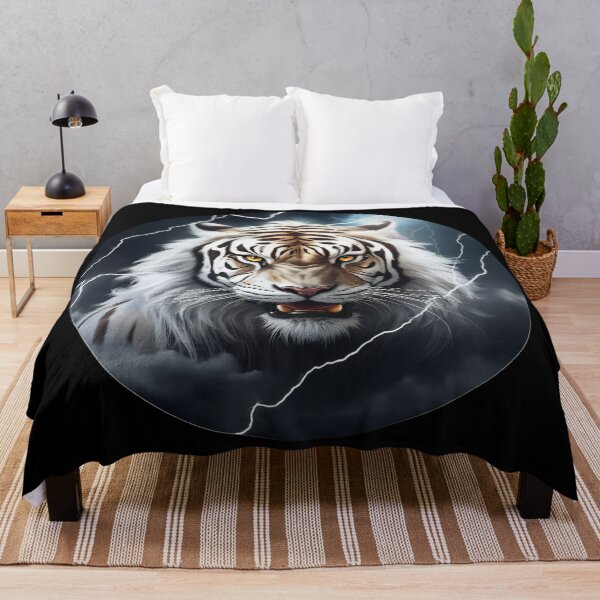 Item preview, Lightning and Storm Tiger God designed and sold by DreamCanvasDes.