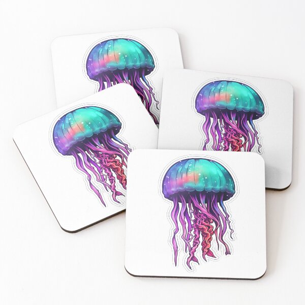 Item preview, Colorful Jellyfish designed and sold by World Of  Designs.