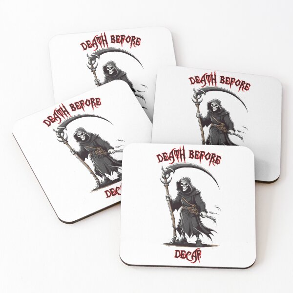 Item preview, Death Before Decaf designed and sold by T-Bucket-Tees.