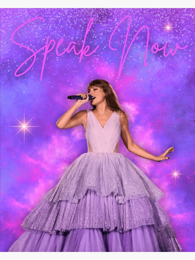 Poster Taylor Swift Speak Now Taylor's Version – Templeton Store
