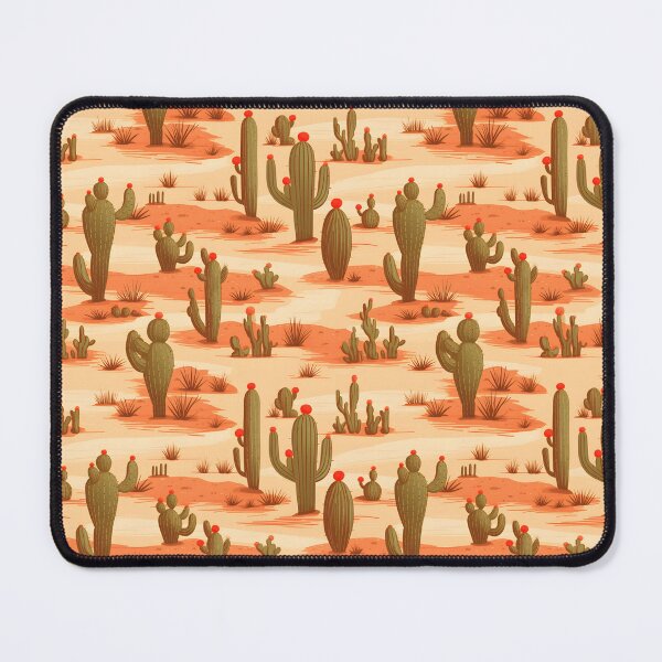 Item preview, Desert Delight, Cactus Pattern for Curtains, Pillows, and Blankets designed and sold by Aopo Chaloemphon.