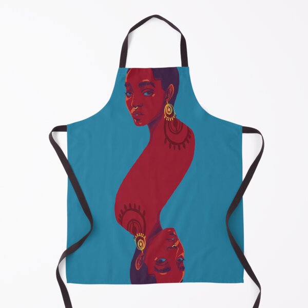 Item preview, Red Portrait With a Gold Earring (FKA Twigs) designed and sold by IgobyLinaE.