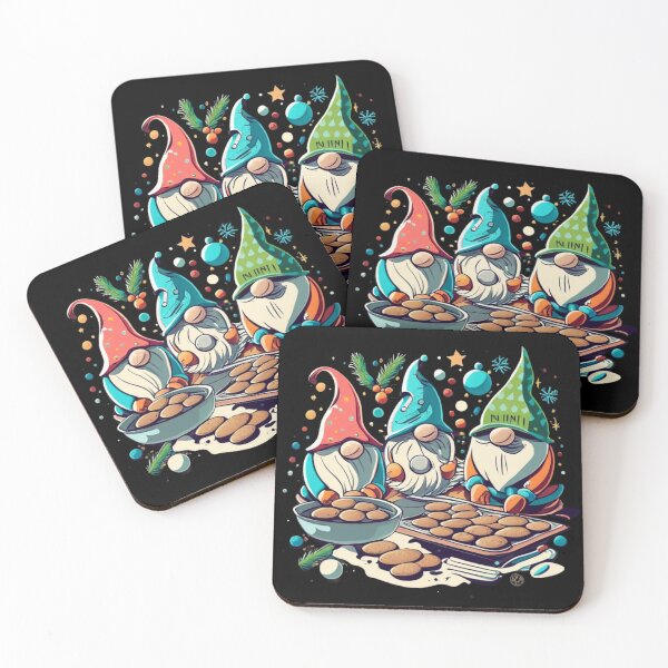 Item preview, Dwarfs making cakes designed and sold by TrendyPalette.