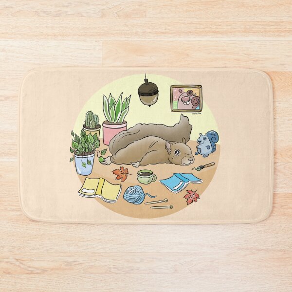 Item preview, Flopped squirrel designed and sold by doodletokki.