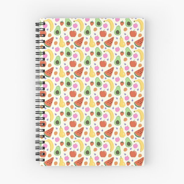 Item preview, Fruits in Abundance Seamless Pattern (light) designed and sold by DinkyBeavers.