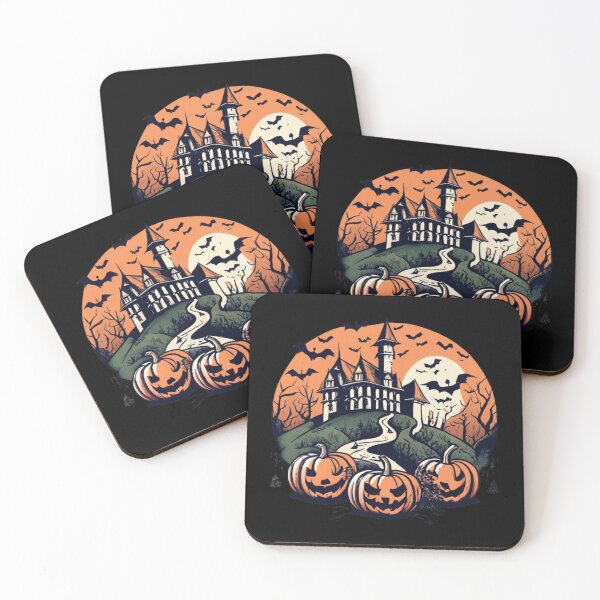 Item preview, Haunted house halloween designed and sold by TrendyPalette.
