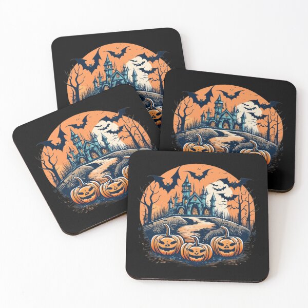 Item preview, Haunted house halloween designed and sold by TrendyPalette.