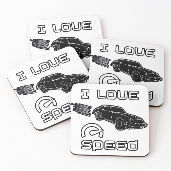 Item preview, I Love Speed and Cars designed and sold by keerys.