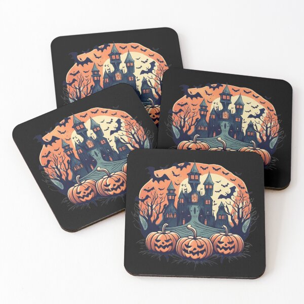 Item preview, Haunted house halloween designed and sold by TrendyPalette.