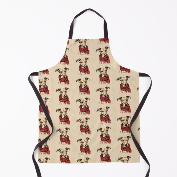 Artikelvorschau, Greyhound Christmas Plaid Watercolor entworfen und verkauft von rafaeltto.