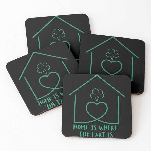 Item preview, HOME IS WHERE THE FART IS designed and sold by cjwheelwright.