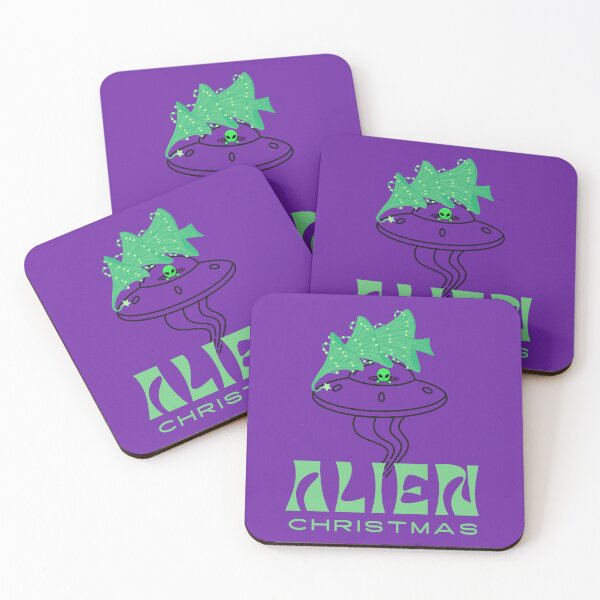 Item preview, Green Alien Christmas designed and sold by Mariana Piana.