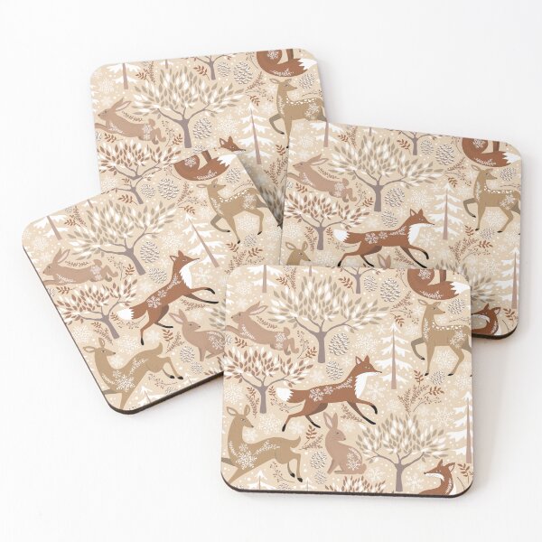 Item preview, Warm Winter Woodland Forest  designed and sold by meghanmarie.
