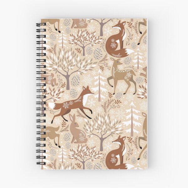Item preview, Warm Winter Woodland Forest  designed and sold by meghanmarie.