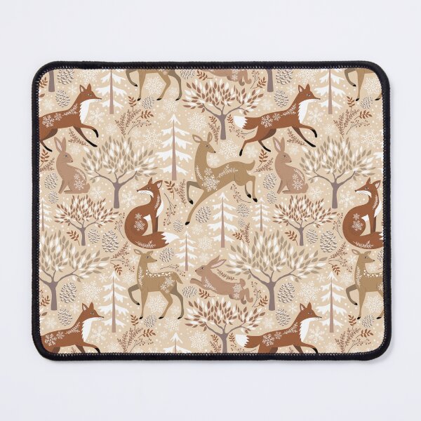 Item preview, Warm Winter Woodland Forest designed and sold by meghanmarie.