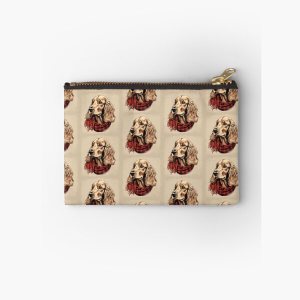 Item preview, Irish Setter Christmas Plaid Watercolor designed and sold by rafaeltto.