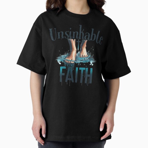 Vista previa del artículo con la obra «Fe insumergible, arte caminando sobre el agua», diseñado y vendido por Faithloveshop.