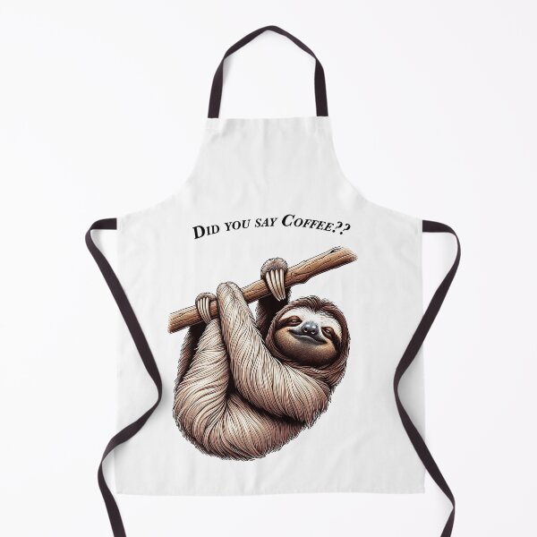 Item preview, Sleepy Sloth's Coffee Craving designed and sold by Jaykayl.