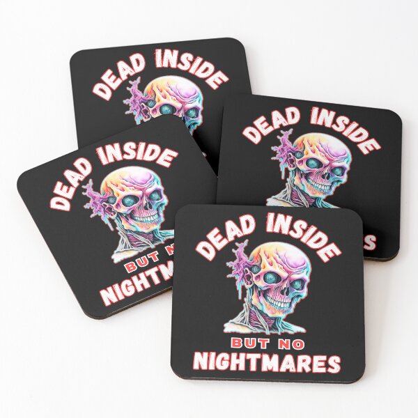 Item preview, Dead Inside Funny Quote  designed and sold by WoodburyLake.