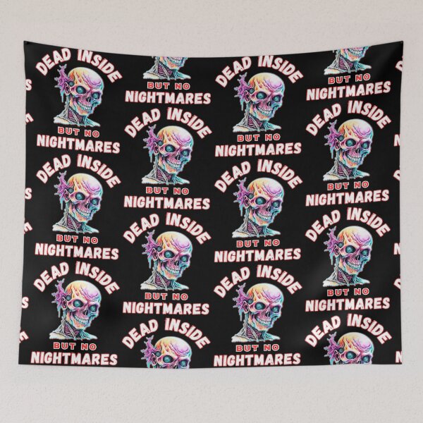 Item preview, Dead Inside Funny Quote  designed and sold by WoodburyLake.