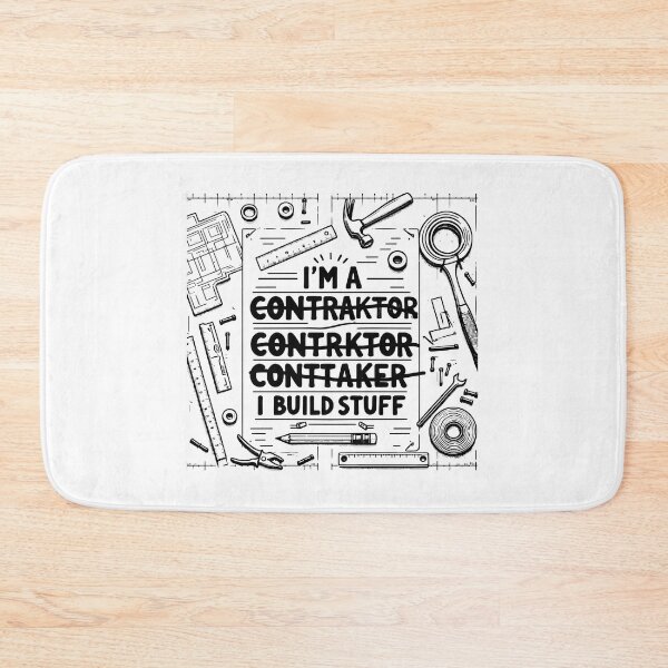 Item preview, I Build Stuff - Contractor Novelty designed and sold by TeesYouWant.