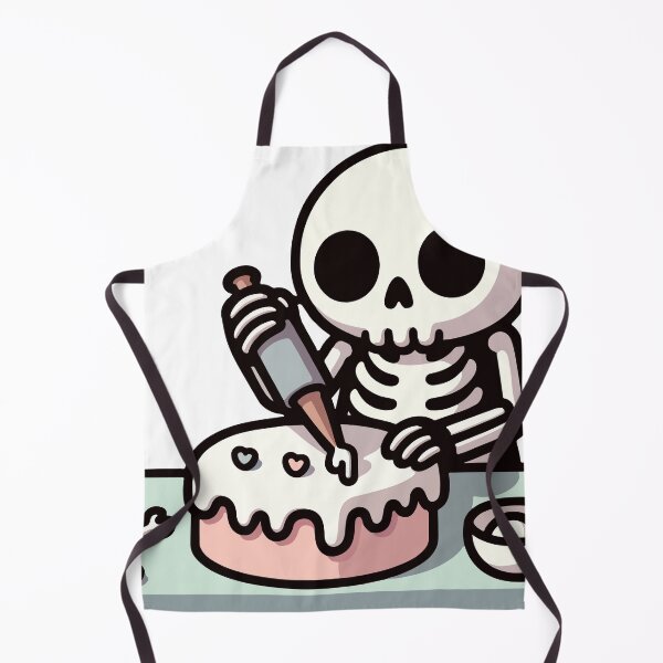 Item preview, Skeleton Baking a Cake designed and sold by OniumEth.