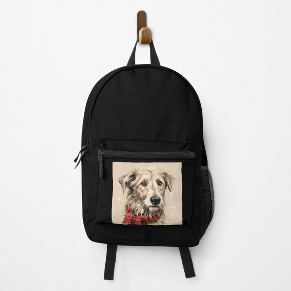 Item preview, Irish Wolfhound Christmas Plaid Watercolor designed and sold by rafaeltto.
