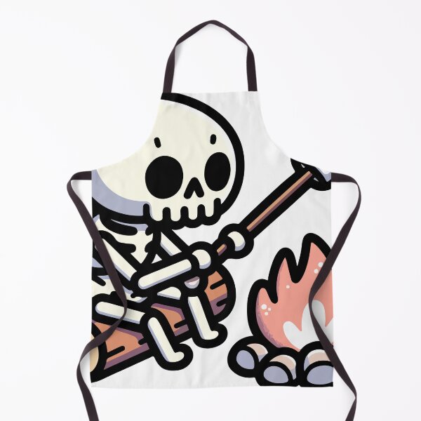 Item preview, Skeleton Roasting a Marshmellow designed and sold by OniumEth.