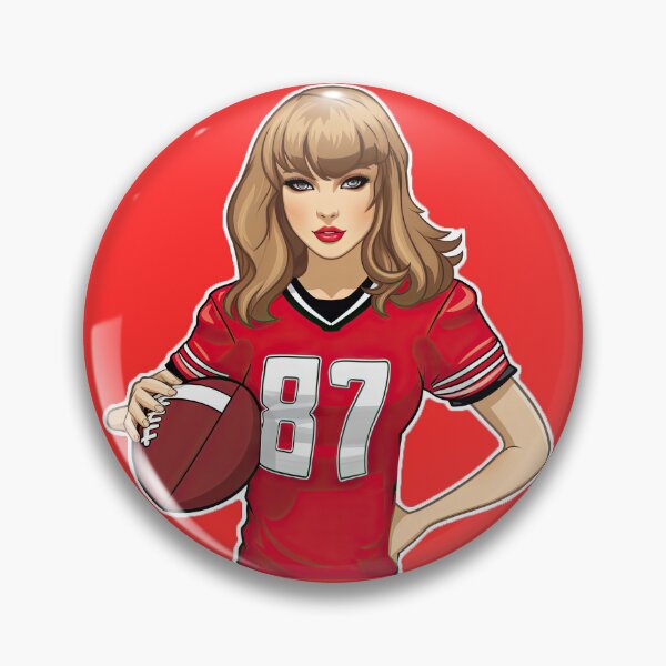 Item preview, Taylor Swift - NFL Star #87 designed and sold by mumblingmeerkat.