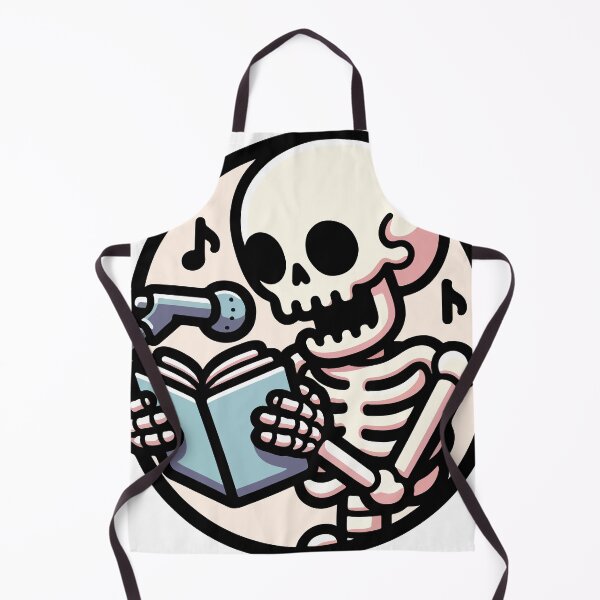 Item preview, Skeleton at a Poetry Slam designed and sold by OniumEth.