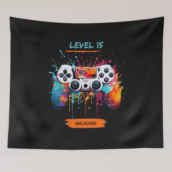 Item preview, Level 15 Unlocked Splash Art Design designed and sold by T1337.